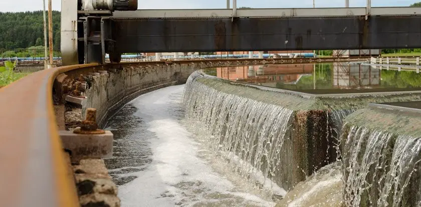 Station assainissement des eaux