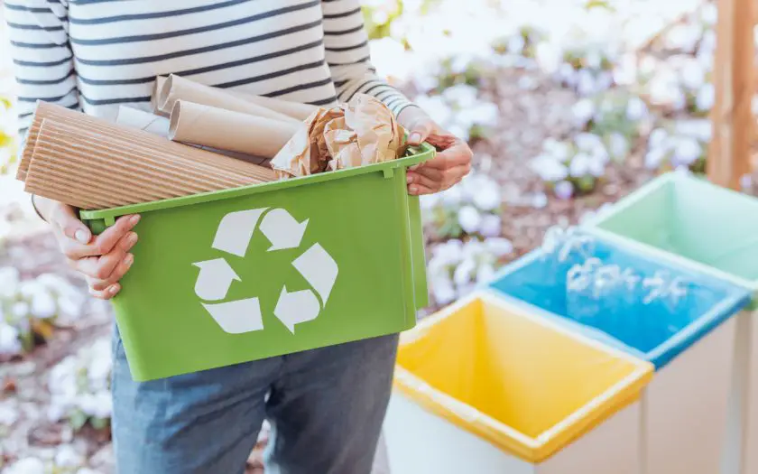 poubelles recyclage tri selectif