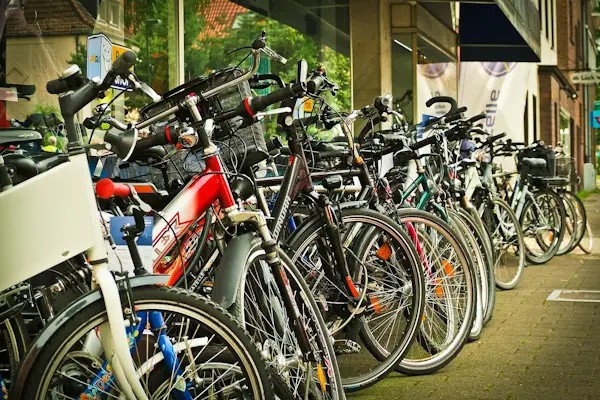 vélos pour éviter l'utilisation des voitures