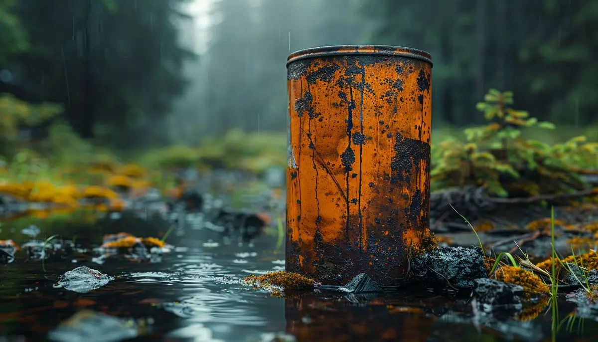 Avoid disposing of chemicals that disrupt natural decomposition process